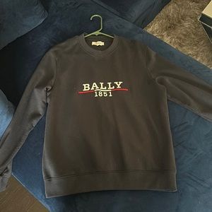 Navy blue Bally sweatshirt